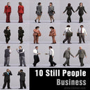 BUSINESS PEOPLE- 10 STILL MODELS (MeBuS0001)
