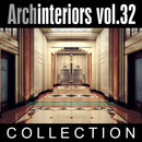 Archinteriors vol. 32 (Evermotion 3D Model Scene Set) - 10 x 3D Luxury Hotel Interior Scenes for 3ds Max with V-Ray