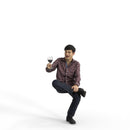 Casual Man | eman0320hd2o01p01s | Ready-Posed 3D Human Model (Man / Still)