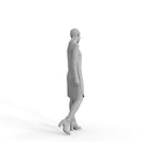 Casual Woman | cwom0328hd2o07p01s | Ready-Posed 3D Human Model (Woman / Still)