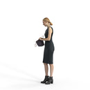 Casual Woman | cwom0333hd2o04p01s | Ready-Posed 3D Human Model (Woman / Still)