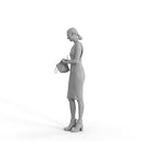 Casual Woman | cwom0333hd2o04p01s | Ready-Posed 3D Human Model (Woman / Still)