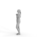 Casual Woman | cwom0339hd2o04p01s | Ready-Posed 3D Human Model (Woman / Still)