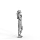 Casual Woman | cwom0339hd2o04p01s | Ready-Posed 3D Human Model (Woman / Still)