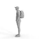 Casual Man | cman0339hd2o04p01s| Ready-Posed 3D Human Model (Man / Still)