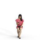 Elegant Woman | ewom0324hd2o01p01s | Ready-Posed 3D Human Model (Woman / Still)