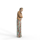 Casual Woman | cwom0328hd2o06p01s | Ready-Posed 3D Human Model (Woman / Still)