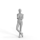 Casual Woman | grp0001hd2o01p01s | Ready-Posed 3D Human Model (Woman / Still)