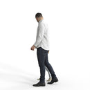 Casual Family | cfam0307hd2o01p01s| Ready-Posed 3D Human Model (Father/Daughter/Family/Still)