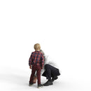 Casual Family | cfam0304hd2o01p01s | Ready-Posed 3D Human Model (family/ Still)