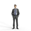 Business Man | bman0312hd2o03p02s | Ready-Posed 3D Human Model (Man / Still)