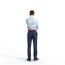 Business Man | eman0312hd2o04p01s | Ready-Posed 3D Human Model (Man / Still)