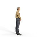 Casual Man | grp0010hd2o01p01s | Ready-Posed 3D Human Model (Man / Still)