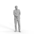 Business Man | grp0009hd2o01p01s | Ready-Posed 3D Human Model (Man / Still)