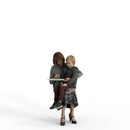 Ready-Posed 3D Humans | MeMsS050-HD2 | Family