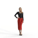 Ready-Posed 3D Humans | MeMsS050-HD2 | Family
