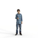 Ready-Posed 3D Humans | MeMsS050-HD2 | Family