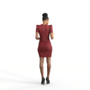 Professiona Woman | bman0345hd2o01p01s | Ready-Posed 3D Human Model (Woman)