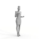 Professiona Woman | bman0345hd2o01p01s | Ready-Posed 3D Human Model (Woman)
