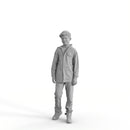 Casual Family | cboy0303hd2o01p01s | Ready-Posed 3D Human Model (boy)