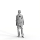 Casual Family | cboy0303hd2o01p01s | Ready-Posed 3D Human Model (boy)