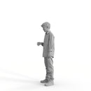 Casual Family | cboy0303hd2o02p01s| Ready-Posed 3D Human Model (boy)
