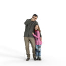 AXYZ Casual Family Bundle | memss064hd2 | Ready- Posed 3D Human Model