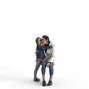 AXYZ Casual Family Bundle | memss064hd2 | Ready- Posed 3D Human Model