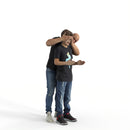 Casual Family | cfam0314hd2o01p01s| Ready-Posed 3D Human Model (Girl / Still)