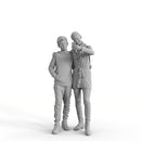Casual Family | cfam0314hd2o02p01s | Ready-Posed 3D Human Model (Girl / Still)