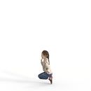 Casual Girl Child | cgirl0303hd2o01p01s | Ready-Posed 3D Human Model (Girl / Still)