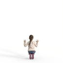 Casual Girl Child | cgirl0303hd2o01p01s | Ready-Posed 3D Human Model (Girl / Still)