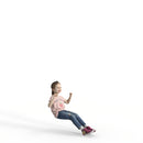 Casual Girl Child | cgirl0303hd2o02p01s | Ready-Posed 3D Human Model (Girl / Still)