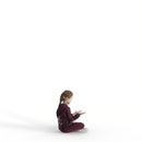 Casual Girl Child | cgirl0303hd2o03p01s | Ready-Posed 3D Human Model (Girl / Still)