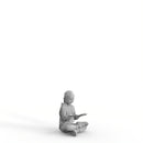 Casual Girl Child | cgirl0303hd2o03p01s | Ready-Posed 3D Human Model (Girl / Still)