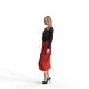 Formal Woman | ewom0318hd2o01p01s | Ready-Posed 3D Human Model (Woman)