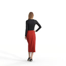 Formal Woman | ewom0318hd2o01p01s | Ready-Posed 3D Human Model (Woman)