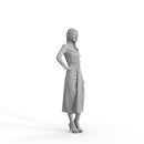 Formal Woman | ewom0318hd2o01p01s | Ready-Posed 3D Human Model (Woman)