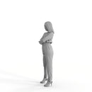 Formal Woman | ewom0319hd2o01p01s | Ready-Posed 3D Human Model (Woman)