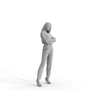 Formal Woman | ewom0319hd2o01p01s | Ready-Posed 3D Human Model (Woman)