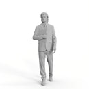 Business Man | mus0001hd2o01p01s | Ready-Posed 3D Human Model (Man / Still)