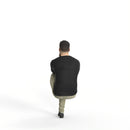 Casual Man | mus0002hd2o01p01s | Ready-Posed 3D Human Model (Man / Still)