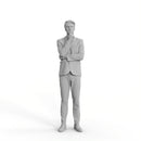 Business Man | mus0003hd2o01p01s | Ready-Posed 3D Human Model (Man / Still)