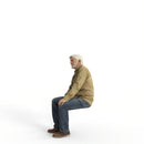 Casual Man | mus0004hd2o01p01s | Ready-Posed 3D Human Model (Man / Still)