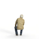 Casual Man | mus0004hd2o01p01s | Ready-Posed 3D Human Model (Man / Still)