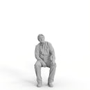 Casual Man | mus0004hd2o01p01s | Ready-Posed 3D Human Model (Man / Still)