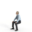 Business Man | mus0005hd2o01p01s | Ready-Posed 3D Human Model (Man / Still)