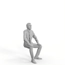 Business Man | mus0005hd2o01p01s | Ready-Posed 3D Human Model (Man / Still)