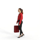 Casual Woman | mus0008hd2o01p01s | Ready-Posed 3D Human Model (Woman / Still)