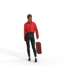 Casual Woman | mus0008hd2o01p01s | Ready-Posed 3D Human Model (Woman / Still)